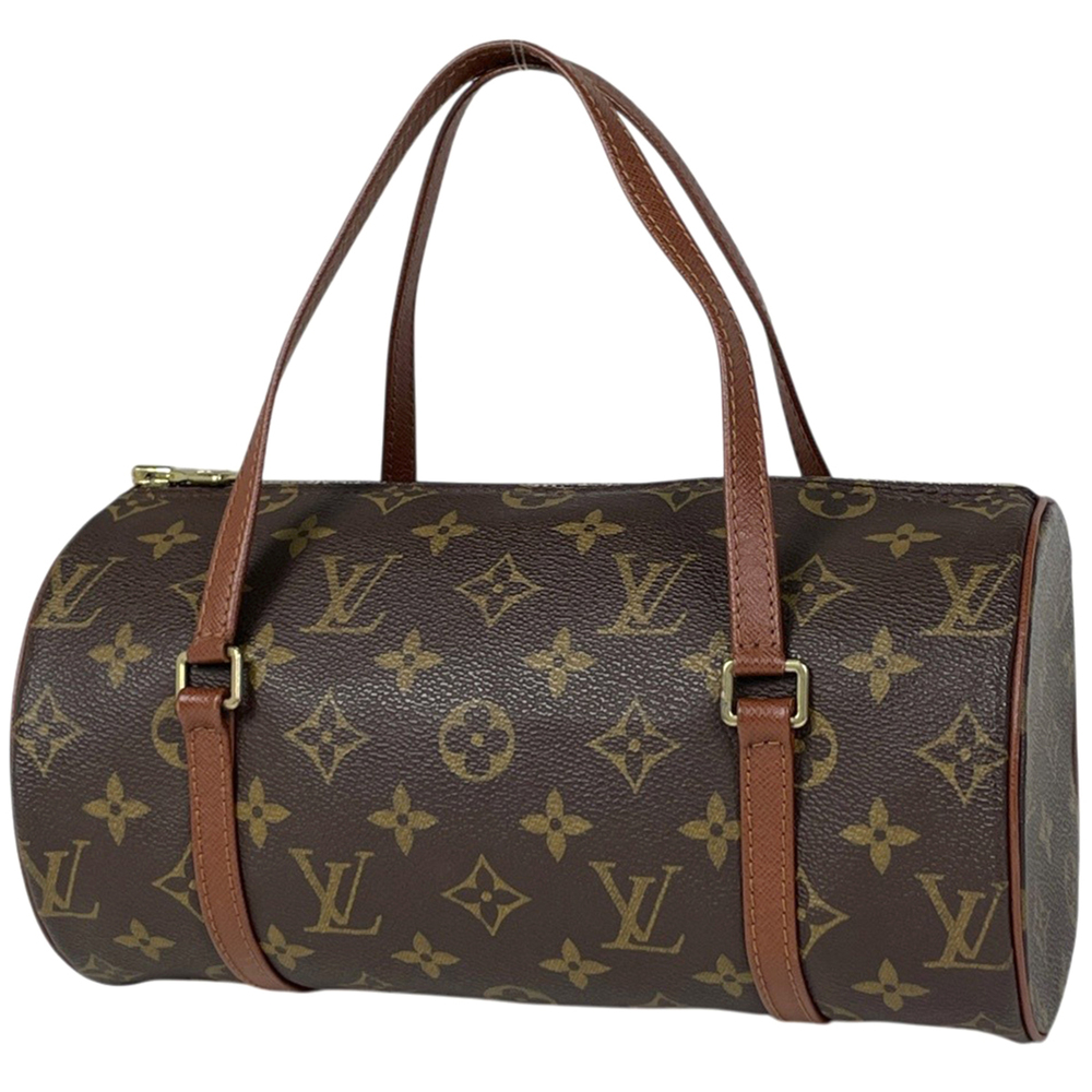 Louis Vuitton Papillon 26 Handbag, Monogram Brown, M51386, Women's - Picture 1 of 6